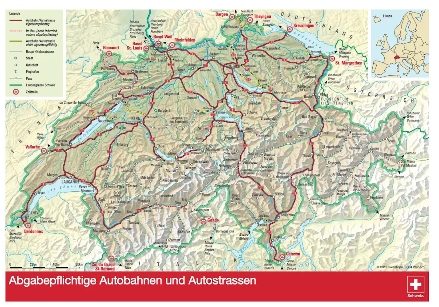 Vignet Zwitserland kopen | Direct geldig na ontvangst! | i-Vignette