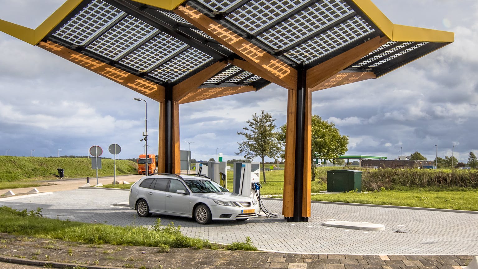 Laden elektrische auto Oostenrijk.