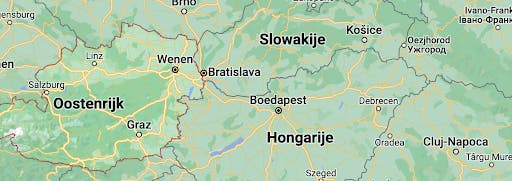Kaart tolwegen Oostenrijk