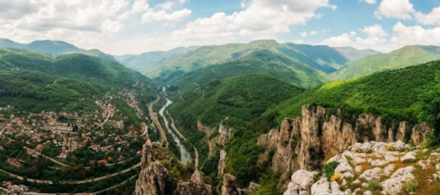 Landschap Bulgarije