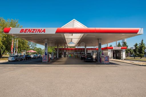 Tankstation Tsjechië Tankstation Tsjechië